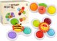 LeanToys Zabawka Sensoryczna Spinnery Pszczółka Słoneczko Marchewka Przyssawki 1