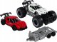 LeanToys Auto Terenowe Białe Laweta Pojazd Sportowy Zestaw 3