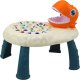 LeanToys Gra Zręcznościowa Łowienie Rybek Stolik Dinozaur Pomarańczowy 3