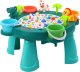LeanToys Gra Zręcznościowa Łowienie Rybek Stoliczek Zielony 2