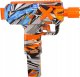 LeanToys Mały Pistolet Na Wodę Grafitti Niebieski Pomarańczowy 2