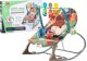 LeanToys Bujaczek Krzesełko Leżaczek 2w1 Wibracja Dźwięk Lisek 1