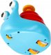 LeanToys Wesoły Ślimak Na Kółkach Jeżdżący Niebiesko-Czerwony 4