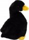 LeanToys Czarna Pluszowa Gęś Maskotka Przytulanka Pluszak Kaczka 30cm 1