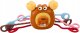 LeanToys Interaktywny Sensoryczny Krab Edukacyjny Gryzak Dla Dzieci 3