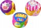 LeanToys Miękka Piłeczka Z Grzechotką Kolorowa Piłka Zwierzątka Owoce MIX 10cm 2