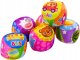 LeanToys Miękka Piłeczka Z Grzechotką Kolorowa Piłka Zwierzątka Owoce MIX 10cm 3
