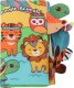 LeanToys Miękka Książeczka Edukacyjna Szeleszcząca Zwierzęta Dżungla 3