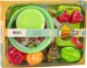 LeanToys Zestaw Owoców Do Krojenia Sałatka Sztućce Taca Artykuły Spożywcze 25 ele. 4