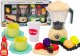LeanToys Zestaw Elektryczny Blender Owoce Do Krojenia Światła Dźwięki 1
