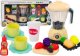 LeanToys Zestaw Elektryczny Blender Owoce Do Krojenia Światła Dźwięki 5