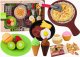 LeanToys Zestaw Fast Food Owoce Stek Lody Akcesoria Pizza Frytki 26 ele. 1