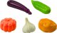 LeanToys Zestaw Miękkie Warzywa 24 Elementy 3