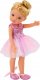 LeanToys Lalka Baletnica Różowa Laleczka Balerina Sukienka 33cm 1