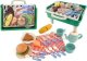 LeanToys Zestaw Do Grillowania Grill Jedzenie Sztućce Talerzyki Filiżanki 5