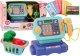 LeanToys Kasa Fiskalna Nauka Liczenia Monety Koszyk Światła Dźwięki Niebieska 4