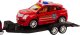 LeanToys Policyjny Zestaw Auto Pickup Terenowe Laweta Przyczepa Policja 3