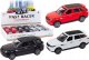 LeanToys Samochód Osobowy 1:36 Napęd Metalowy Czarny Biały Czerwony 1