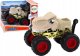 LeanToys Autko Terenowe Dinozaur Duże Koła Gumowe Beżowy 1