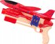LeanToys Pistolet Na Strzałki Kulki Piankowe Wyrzutnia Samolotu Tarcza Zestaw 5w1 2