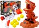 LeanToys Gra Strzelanie Do Dinozaura Zręcznościowa Kulki Pistolet Zestaw 2