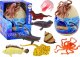 LeanToys Jajo Z Figurkami Zwierząt Morskich Rośliny Ośmiornica 26 El 1