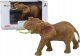 Figurka LeanToys Figurka Kolekcjonerska Słoń Afrykański Z Podniesioną Trąbą Safari 1