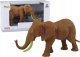 Figurka LeanToys Figurka Kolekcjonerska Słoń Afrykański Safari Brązowy 1