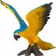 Figurka LeanToys Figurka Papuga Ara Ararauna 7 cm Niebiesko-Żółta 2