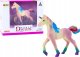 Figurka LeanToys Figurka Kolekcjonerska Mały Jednorożec Fioletowy 8 CM 1