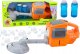 LeanToys Maszyna Do Baniek Mydlanych Kosiarka Podkaszarka Dwa Płyny Pomarańczowa 1