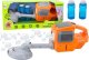 LeanToys Maszyna Do Baniek Mydlanych Kosiarka Podkaszarka Dwa Płyny Pomarańczowa 5