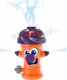 LeanToys Zraszacz Ogrodowy Hydrant Fontanna Spryskiwacz Wodny Pomarańczowy 1