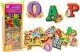 LeanToys Zestaw Magnesy Drewniane Literki Obrazki 26 Sztuk 1