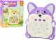 LeanToys Gra Zręcznościowa Konsola Pop-It Lisek 7 Trybów Gry Fioletowy Sensoryczna 1