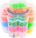 LeanToys Zestaw Gumek Do Tworzenia Bransoletek DIY 4500 El 4