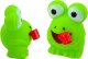 Figurka LeanToys Żaba Gumowa Z Wysuwanym Językiem Zielona 7CM 1