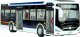LeanToys Elektryczny Autobus Miejski 1:42 Metalowy Światła Biały 2