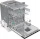 Zmywarka Gorenje Gorenje | Dishwasher | GV643E90 | Built-in | Width 60 cm | Number of place settings 16 | Number of programs 6 | Energy efficiency class E | Display | AquaStop function | White 8