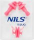 Nils Extreme NQAW30 RÓŻOWY ZESTAW PŁYWACKI SILIKONOWE ZATYCZKI DO USZU I NA NOS NILS AQUA 2