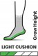 Smartwool W'S Hike Light Cushion Under the Stars Crew Socks, 590, M 1