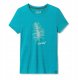 Smartwool W'S Sage Plant Graphic Short Sleeve Tee Slim Fit, L39, S 1