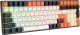Klawiatura Royal Kludge Klawiatura mechaniczna Royal Kludge RK100 RGB, brown switch (czarno-pomarańczowa) 4