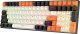 Klawiatura Royal Kludge Klawiatura mechaniczna Royal Kludge RK100 RGB, brown switch (czarno-pomarańczowa) 5