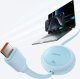 Kabel USB Baseus USB-C - USB-C 1 m Niebieski (P10364500311-01) 11