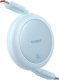 Kabel USB Baseus USB-C - USB-C 1 m Niebieski (P10364500311-01) 4