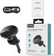 Choetech Magnetyczny uchwyt samochodowy Choetech T204-F, z ładowarką 15W (czarny) 6