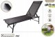 Aktive -HAMMOCK 6 składana leżanka czarna 1