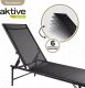 Aktive -HAMMOCK 6 składana leżanka czarna 2