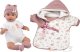 Llorens Llorens 16350 Lalka bobas 36 cm w różowym śpiworku 3